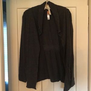 Lucy Grey Sweater Wrap